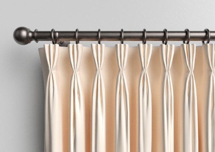 Petal & Block Paisley Mist, Sunset - Made to Measure Curtains - Image 11